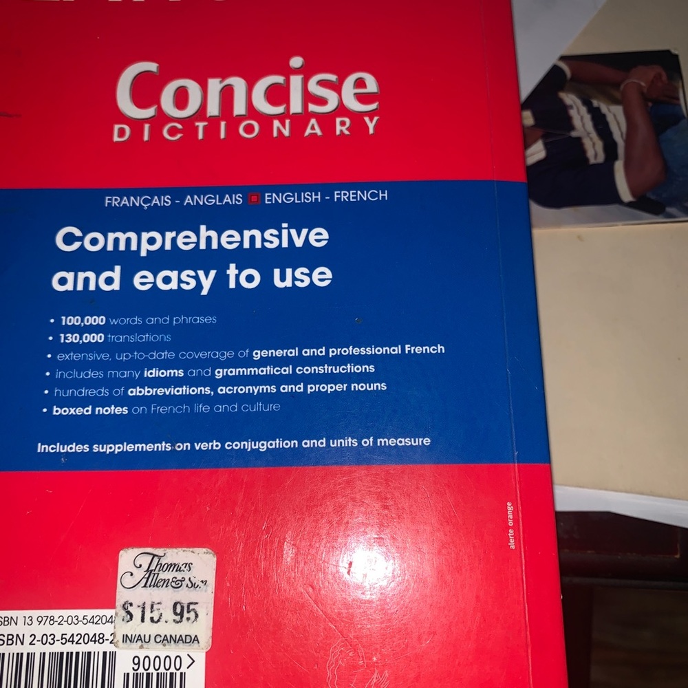 French dictionary